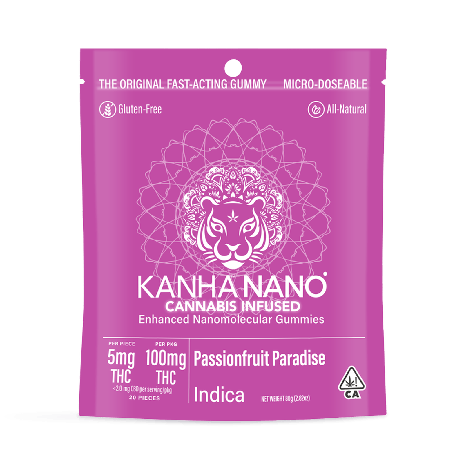 Passionfruit Paradise Nano Gummies 20-pack | Captain Jack's