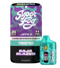 Baja Blazed | 2g Twisted AIO | Diamond Enhanced | Hybrid | MFused Super Fog