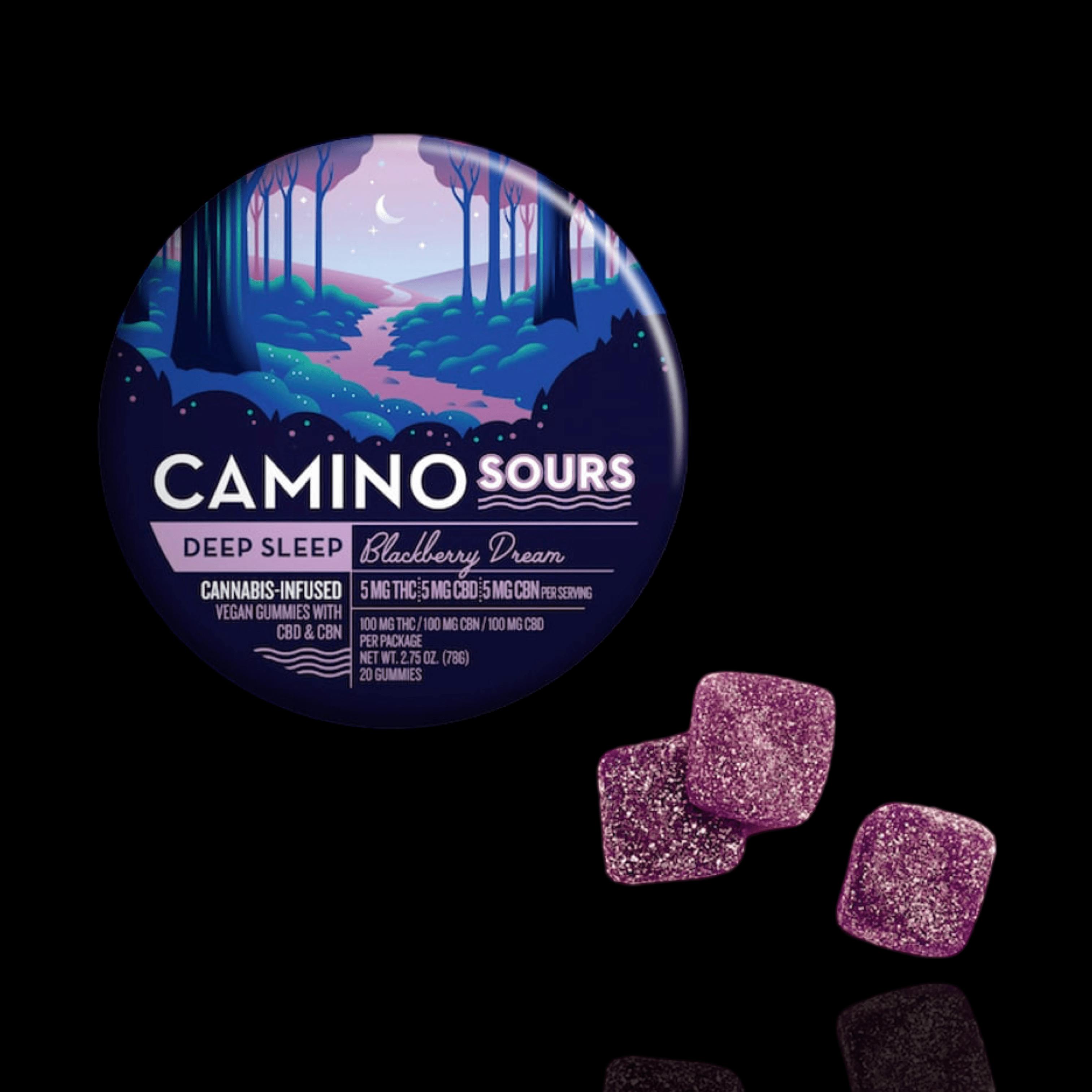 Blackberry Dream Sour Gummies 1:1:1 CBD:CBN:THC | 20 Pieces