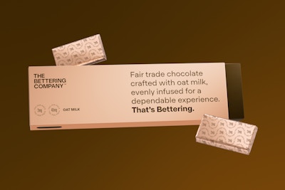 Product TBC The Bettering Company Chocolate - Oat Milk Dark Chocolate 40mg (20pk)