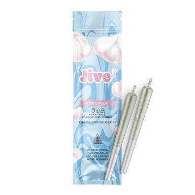 Jive - 2 Pack .5g Prerolls - Don Carlos