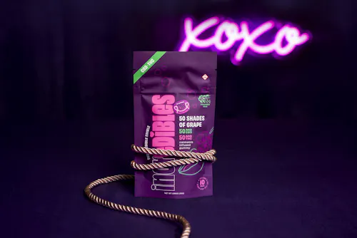 50 Shades of Grape (1:1 THC:CBC) – 10pk/200mg (10mg THC 10mg CBC each)-active