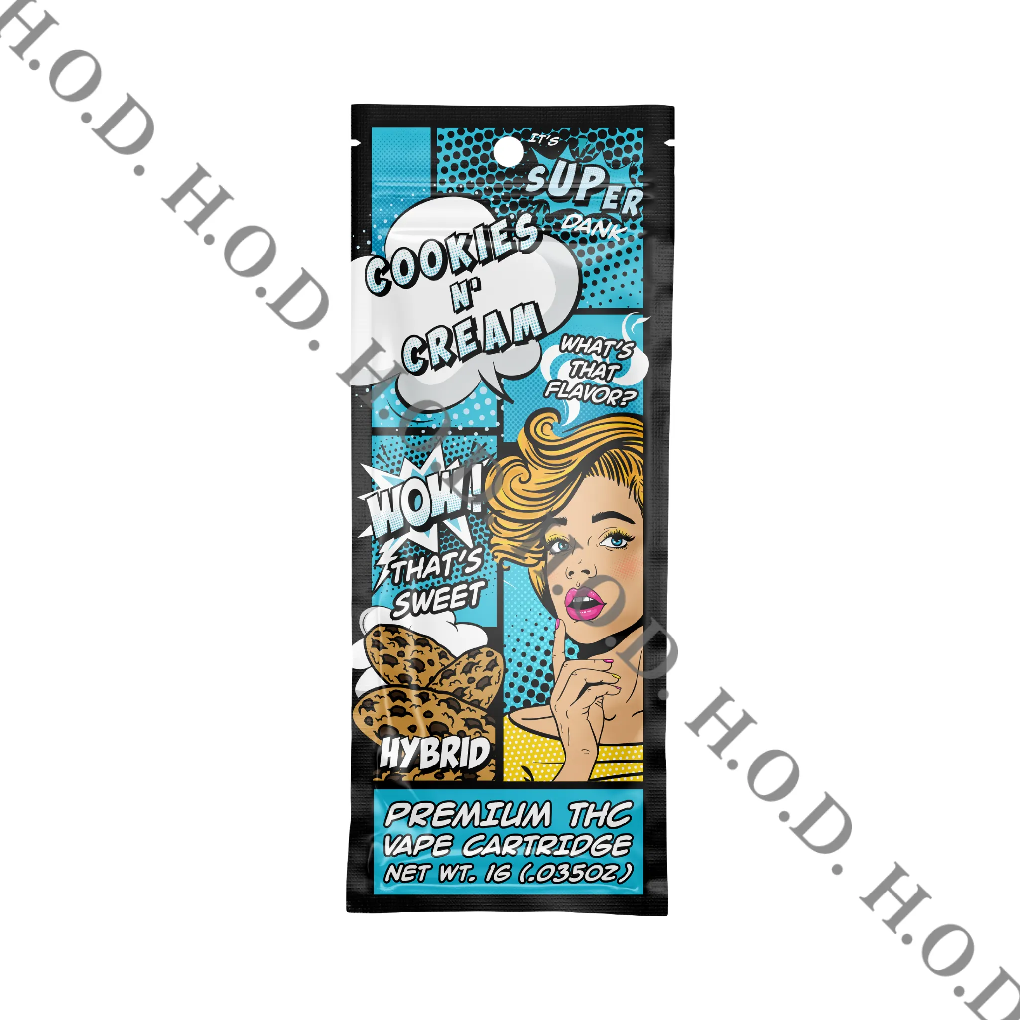 Super Dank Cookies n Cream Cart 1g | House of Dank Recreational