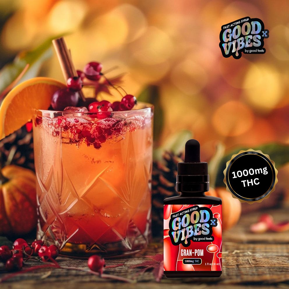 Cran Pom Fast-Acting Syrup | 1000mg – Cheech & Chong's Dispensoria