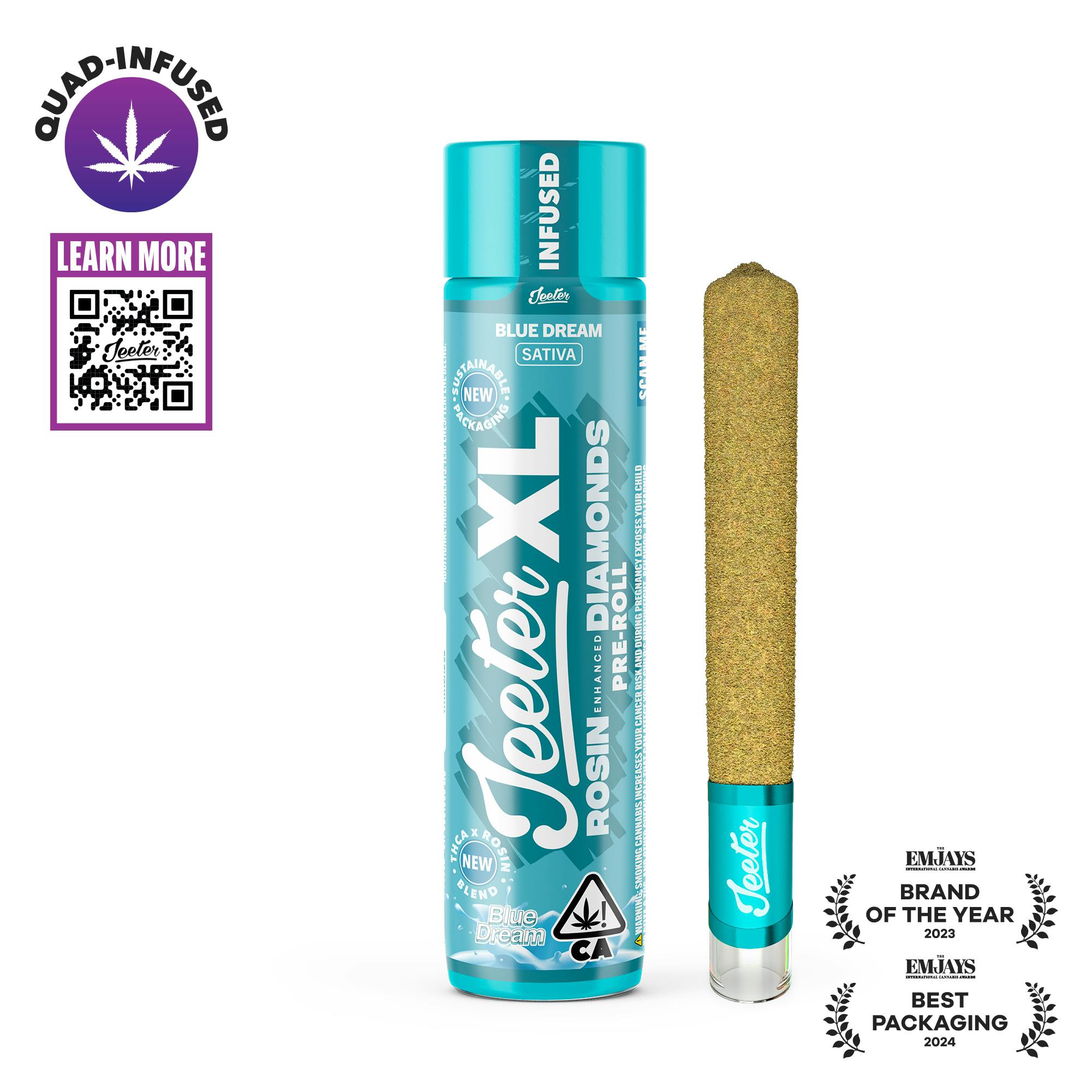 Blue Dream Jeeter XL Infused Pre-Roll | 2g
