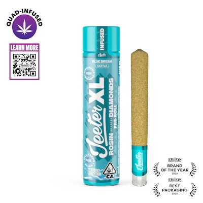 Blue Dream Jeeter XL Infused Pre-Roll | 2g - PRE_ROLLS by Jeeter at King of Budz