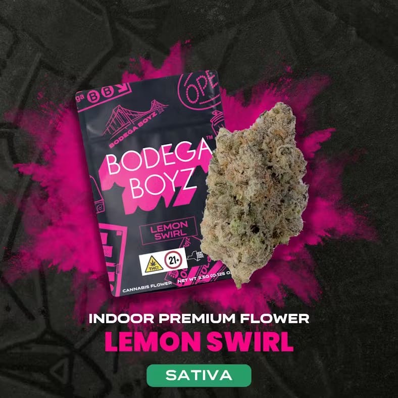 Bodega Boyz Lemon Swirl 3.5g Premium Flower
