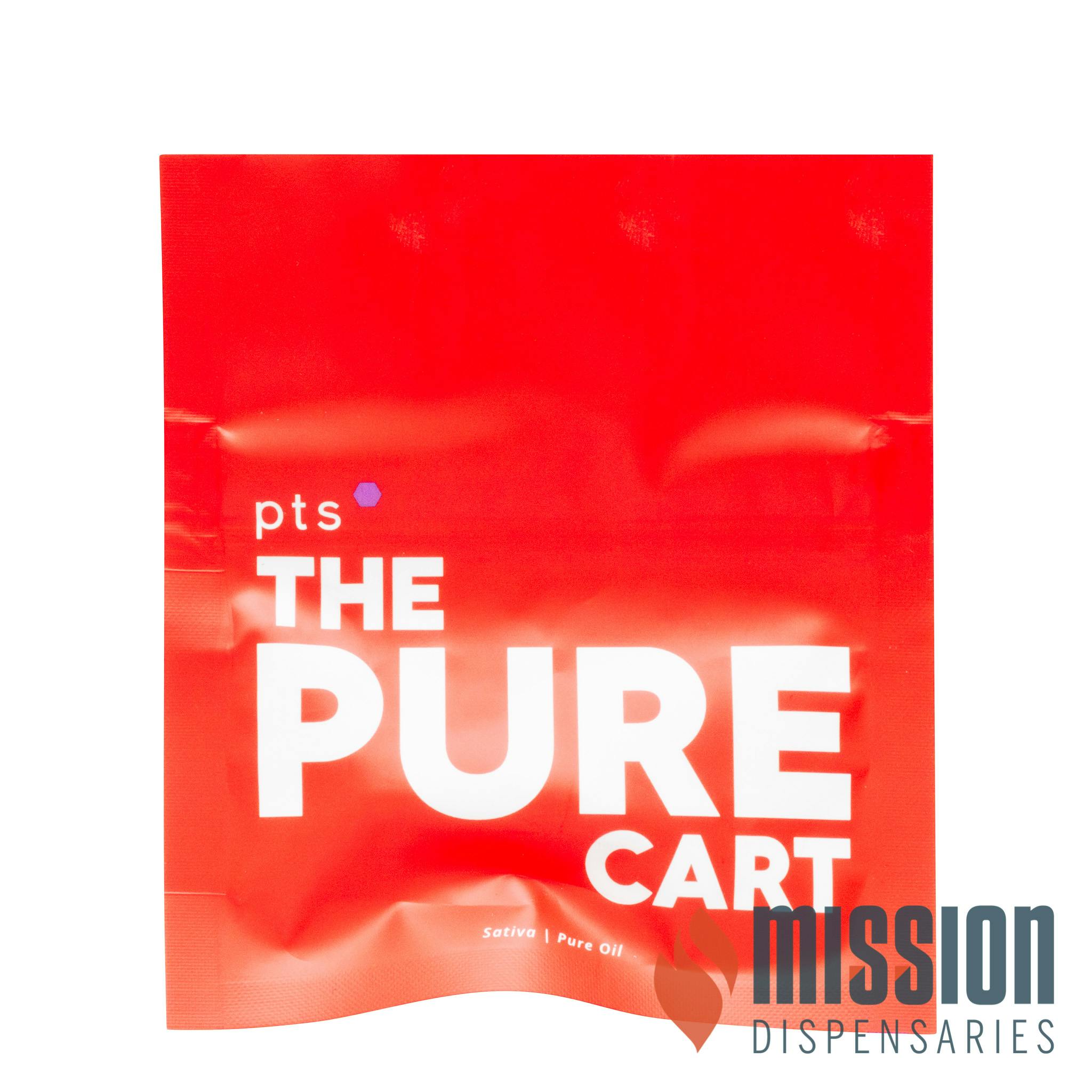 Cartridge Pure Banana Kush [Distillate] Mission Dispensaries