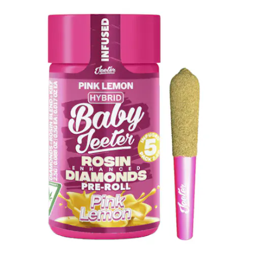 Pink Lemon Baby Jeeter Infused Pre-Roll 5-pack | 2.5g-1