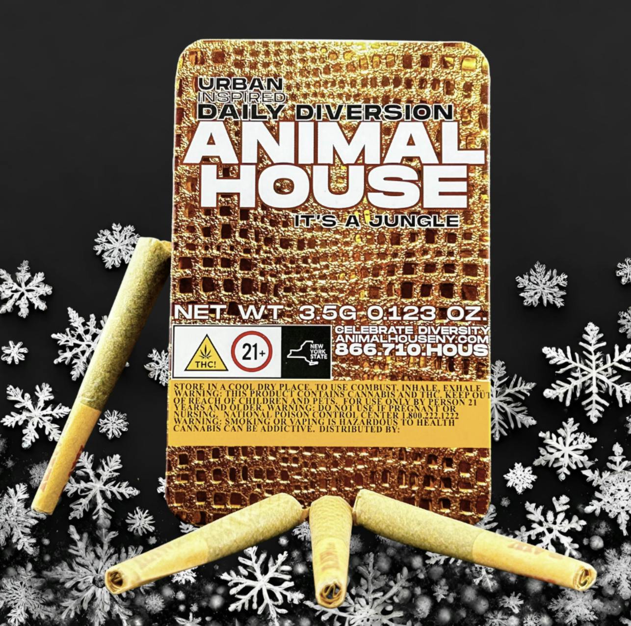 Preroll | Animal House | Jelly Donuts | Infused | 7ct | 3.5g