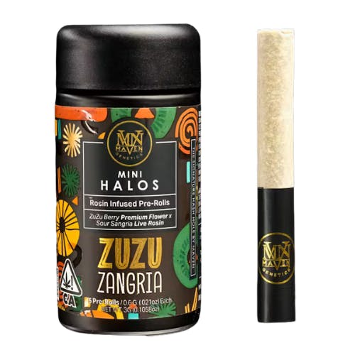 ZUZU ZANGRIA 5PK ROSIN PREROLLS