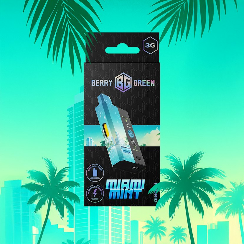 Berry Green - Miami Mint Disposable