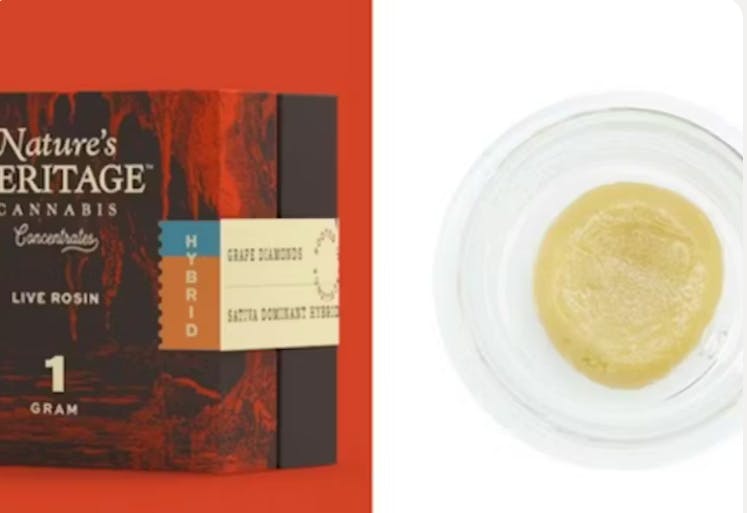 Product Nature's Heritage | Starduster | Live Rosin