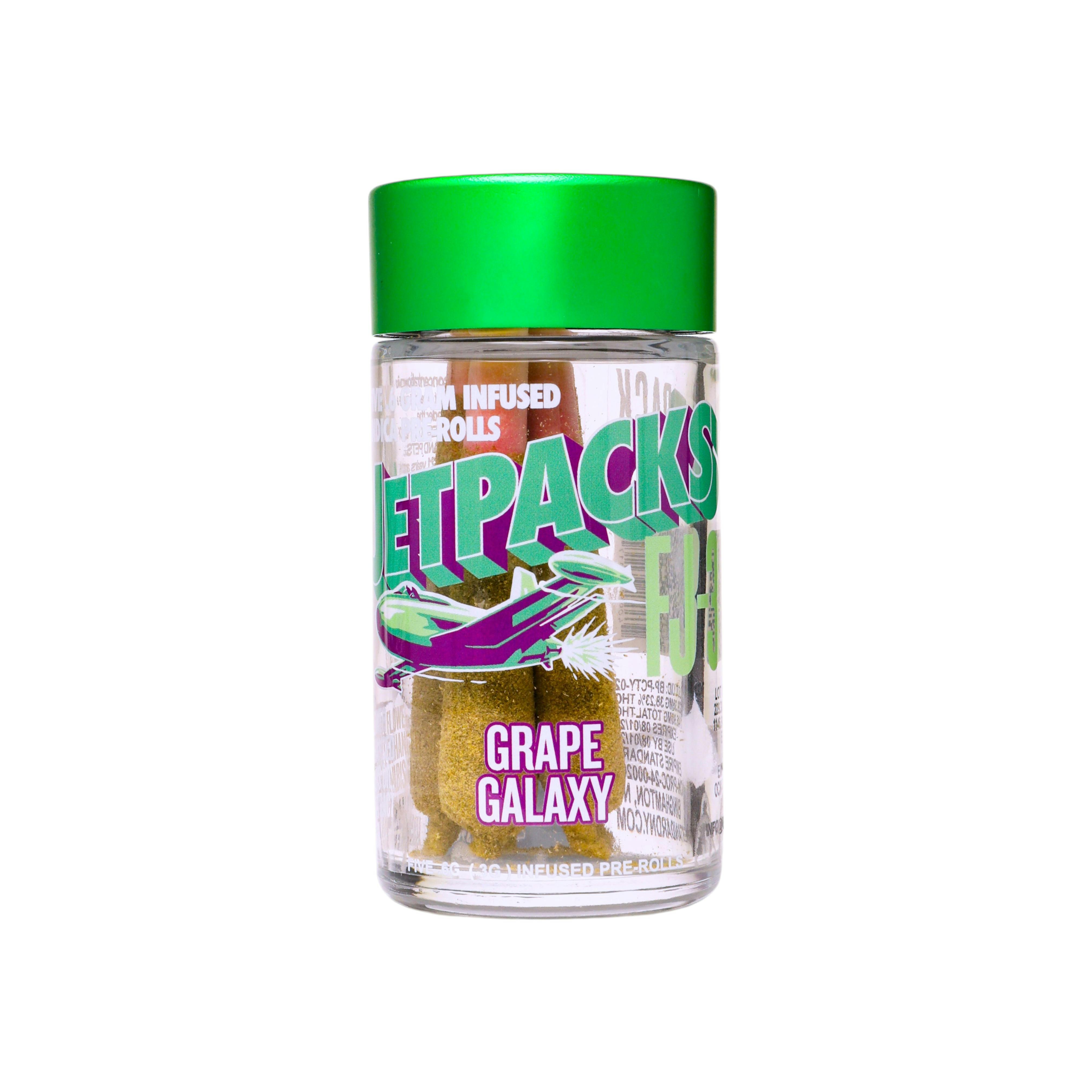 FJ3 Grape Galaxy 5pk Infused Preroll - The Flowery NY