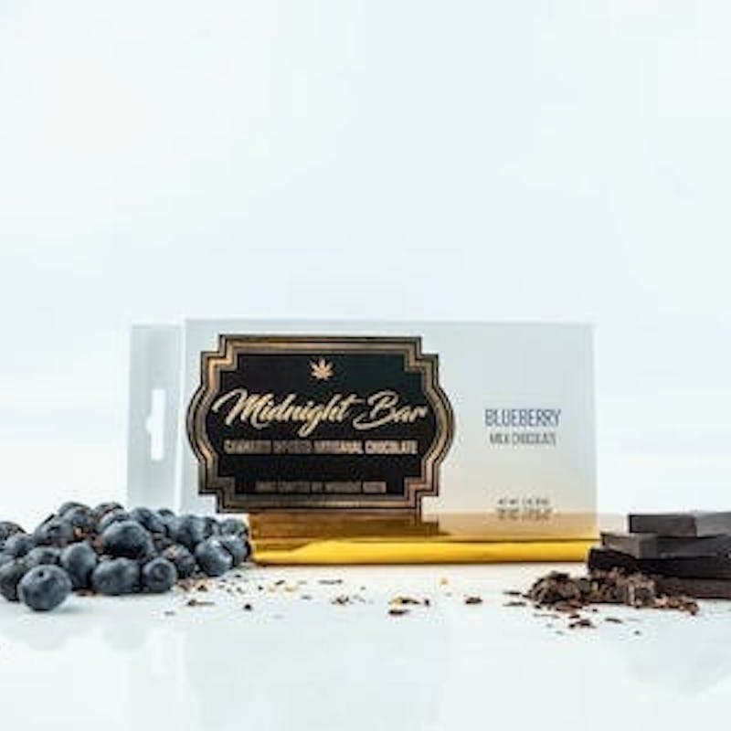 MIDNIGHT BAR | BLUEBERRY MILK CHOCOLATE | 200MG