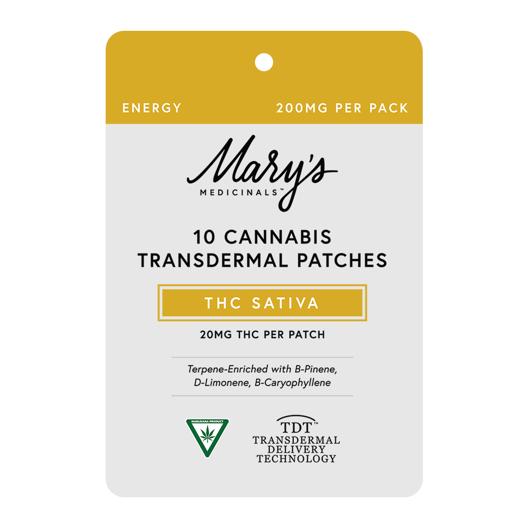 Mary's Medicinals - 10pk 20mg Transdermal   - Sativa