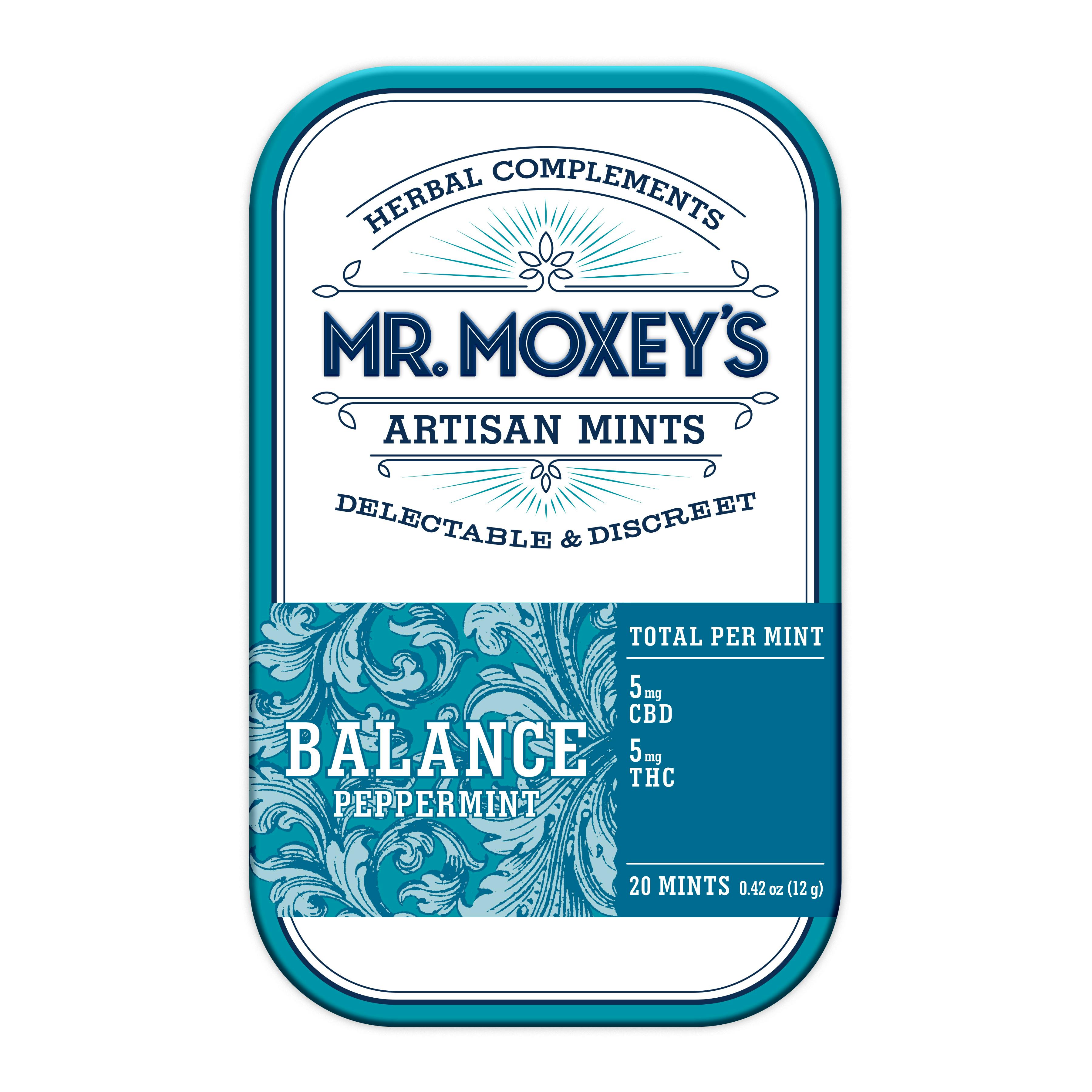 Balance 1:1 CBD Peppermint Mints (100mg CBD/100mg THC)