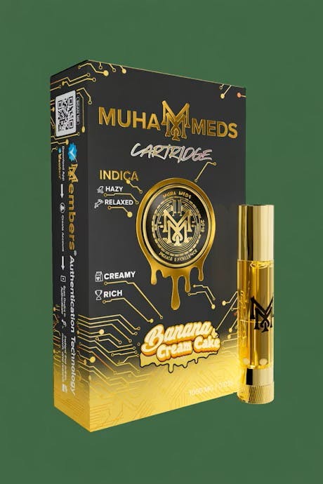 Muha Meds MUHA MEDS | BANANA CREAM CAKE | CART INDICA — VAPORIZERS