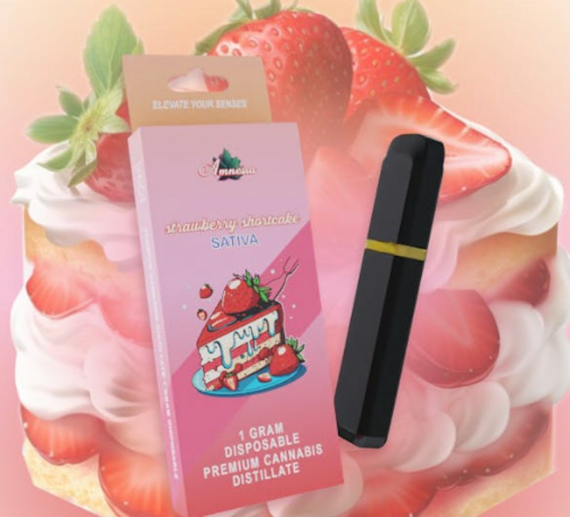 Amnesia Disposable | Strawberry Shortcake