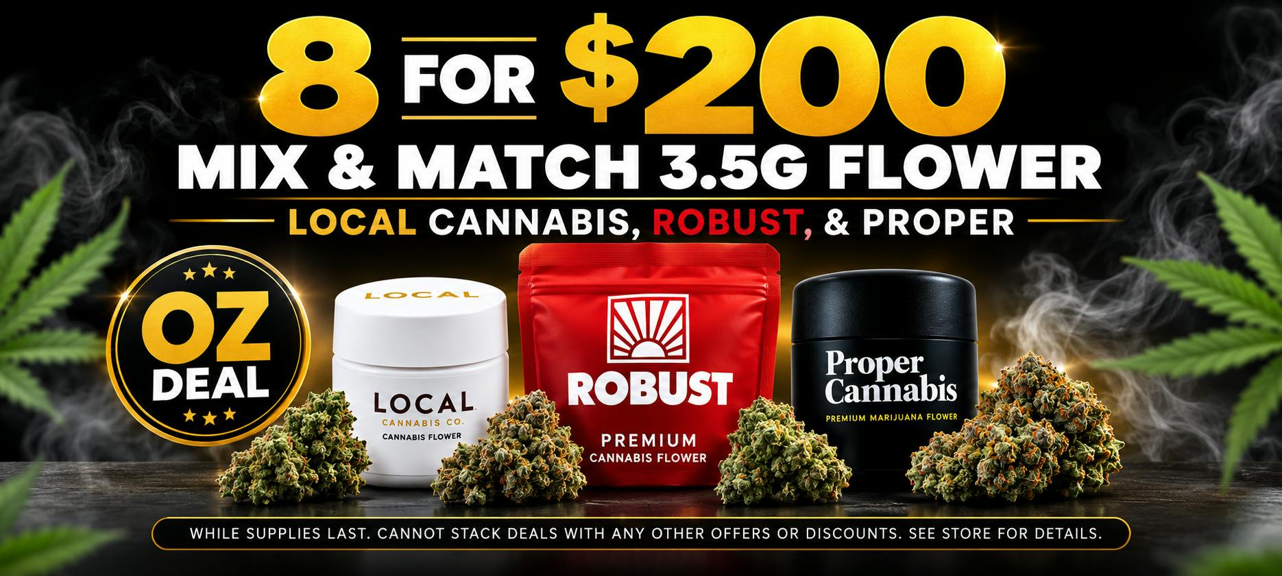 Luxury Leaf Oz Deal. Local, Robust, Proper