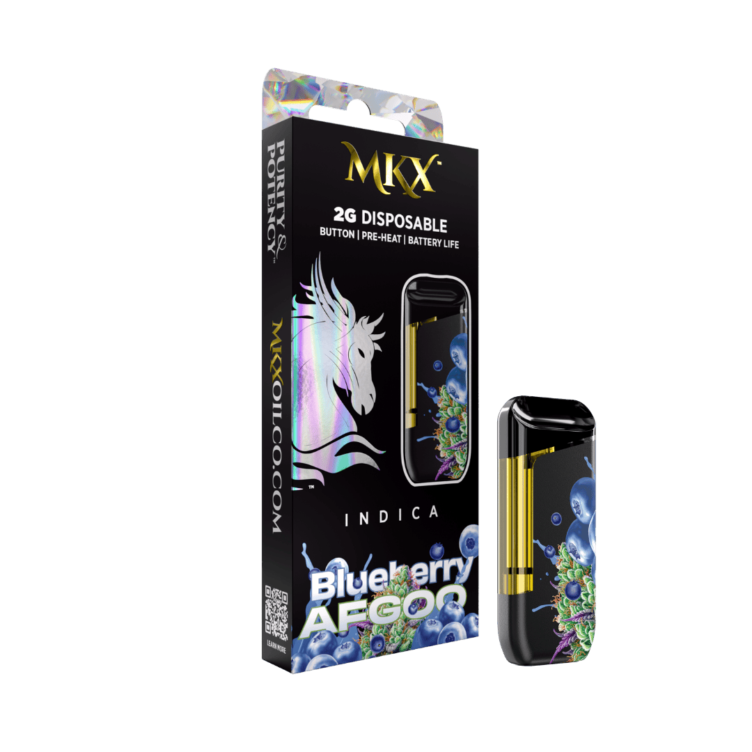 2g MKX Disposable - Blueberry Afgoo 2g Disposable - Indica