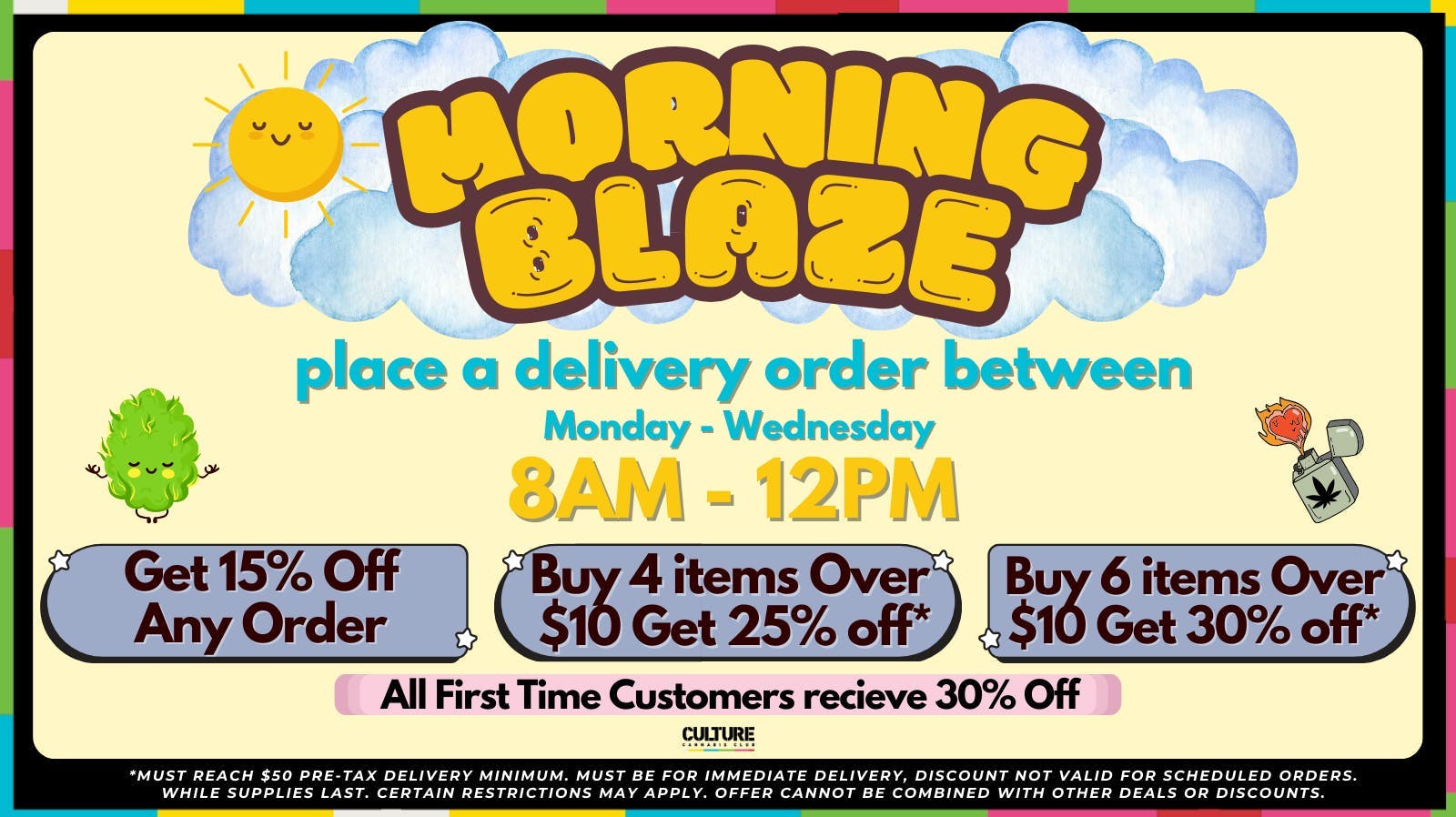 MORNING BLAZE - DELIVERY