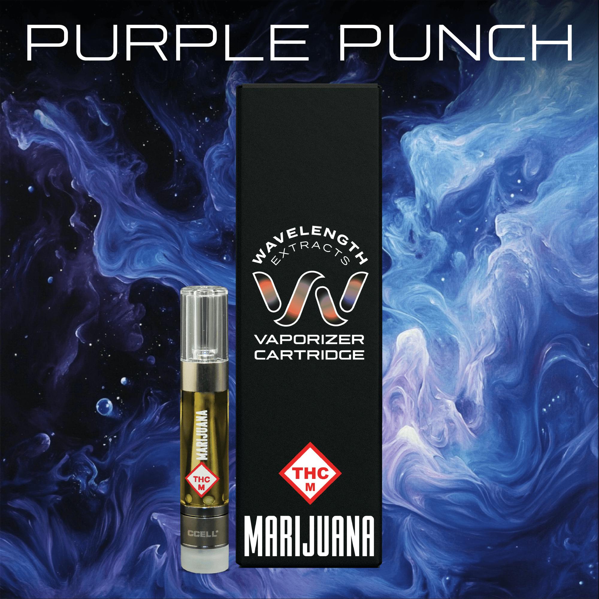 Wavelength: Vape | Purple Punch | Cartridge | 0.5g | CODES - Taylor