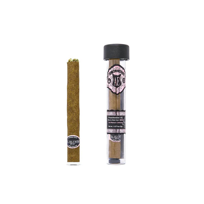 Presidential OG | (Hash Infused) Blunt | 2g • Green Meadows