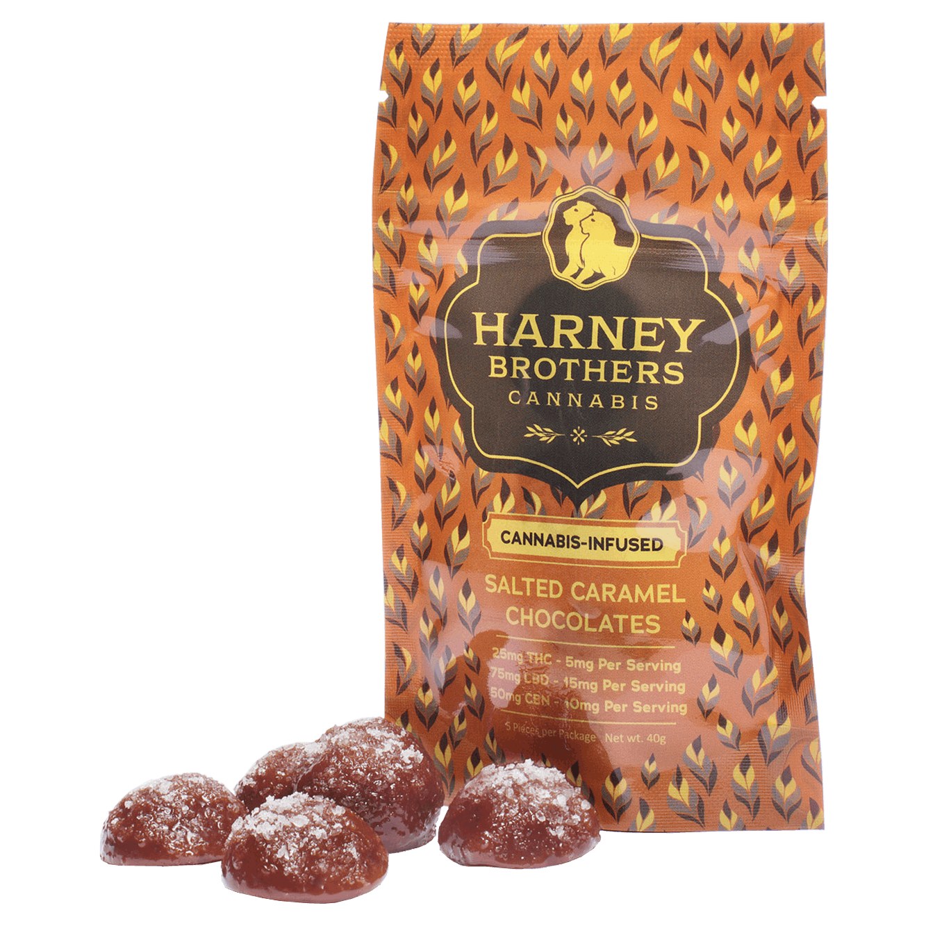 Harney Brothers | Salted Caramel Chocolates | 5pk