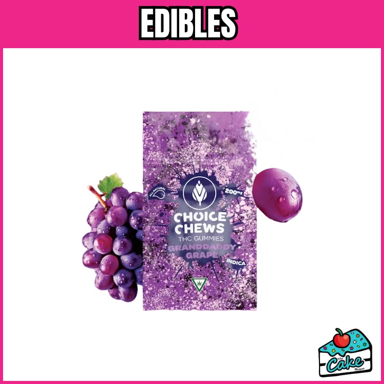 Choice - 200MG Gummies - Granddaddy Grape