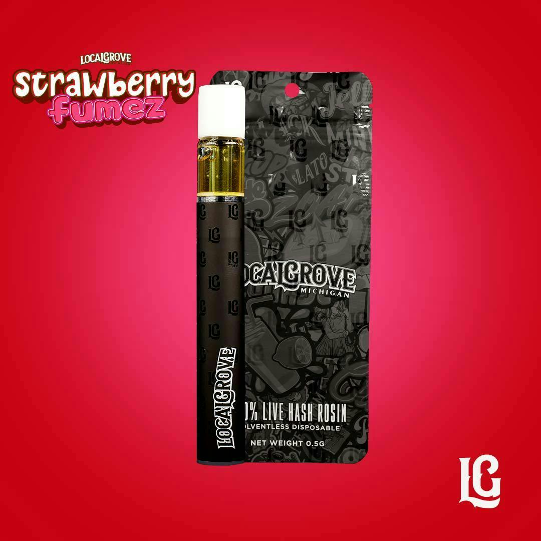 Local Grove - .5g Hash Rosin Disposable - Strawberry Fumez
