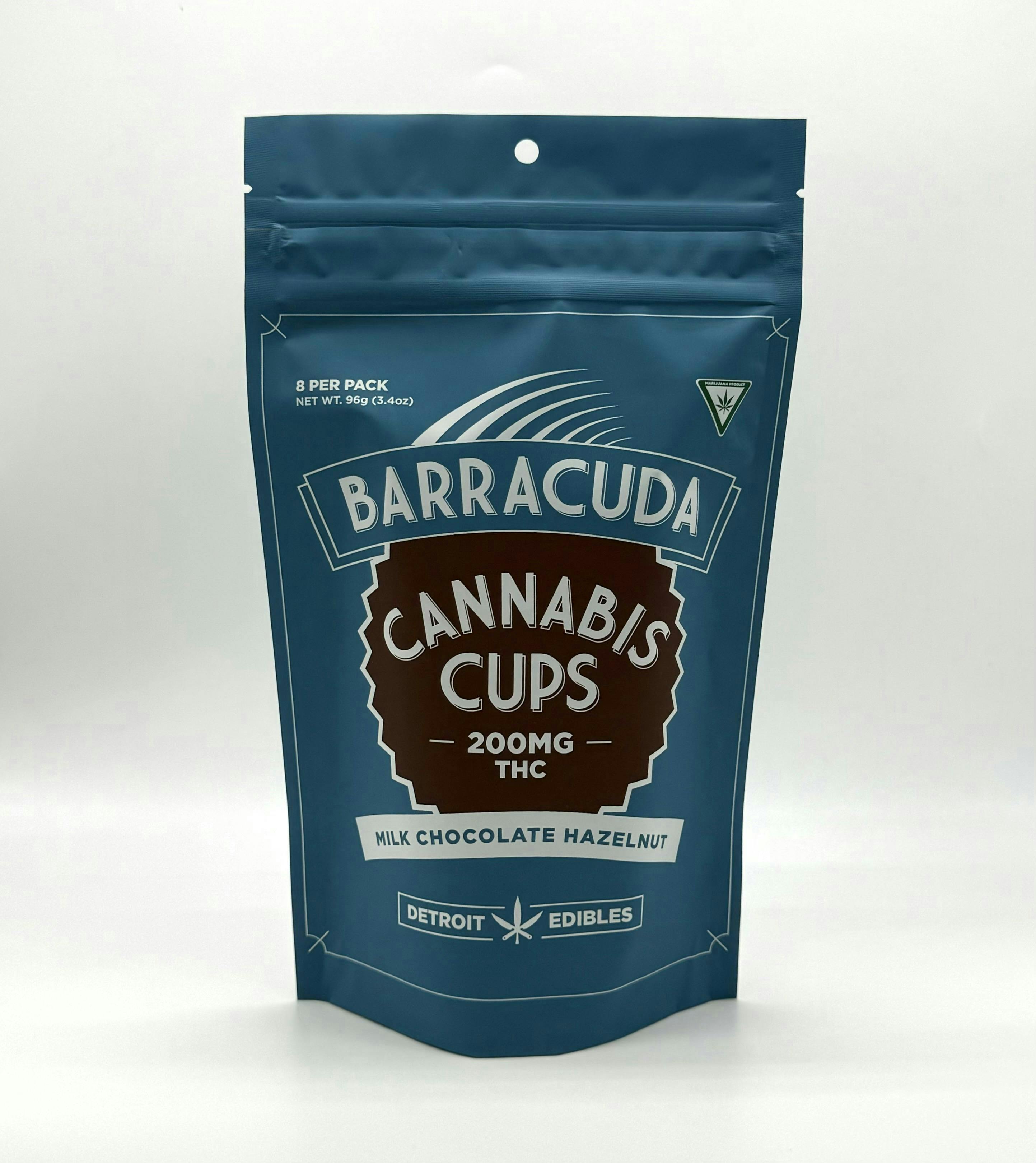 Barracuda - 200mg Cups - Milk Chocolate Hazelnut