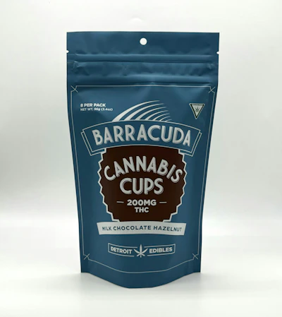 Barracuda - 200mg Cups - Milk Chocolate Hazelnut