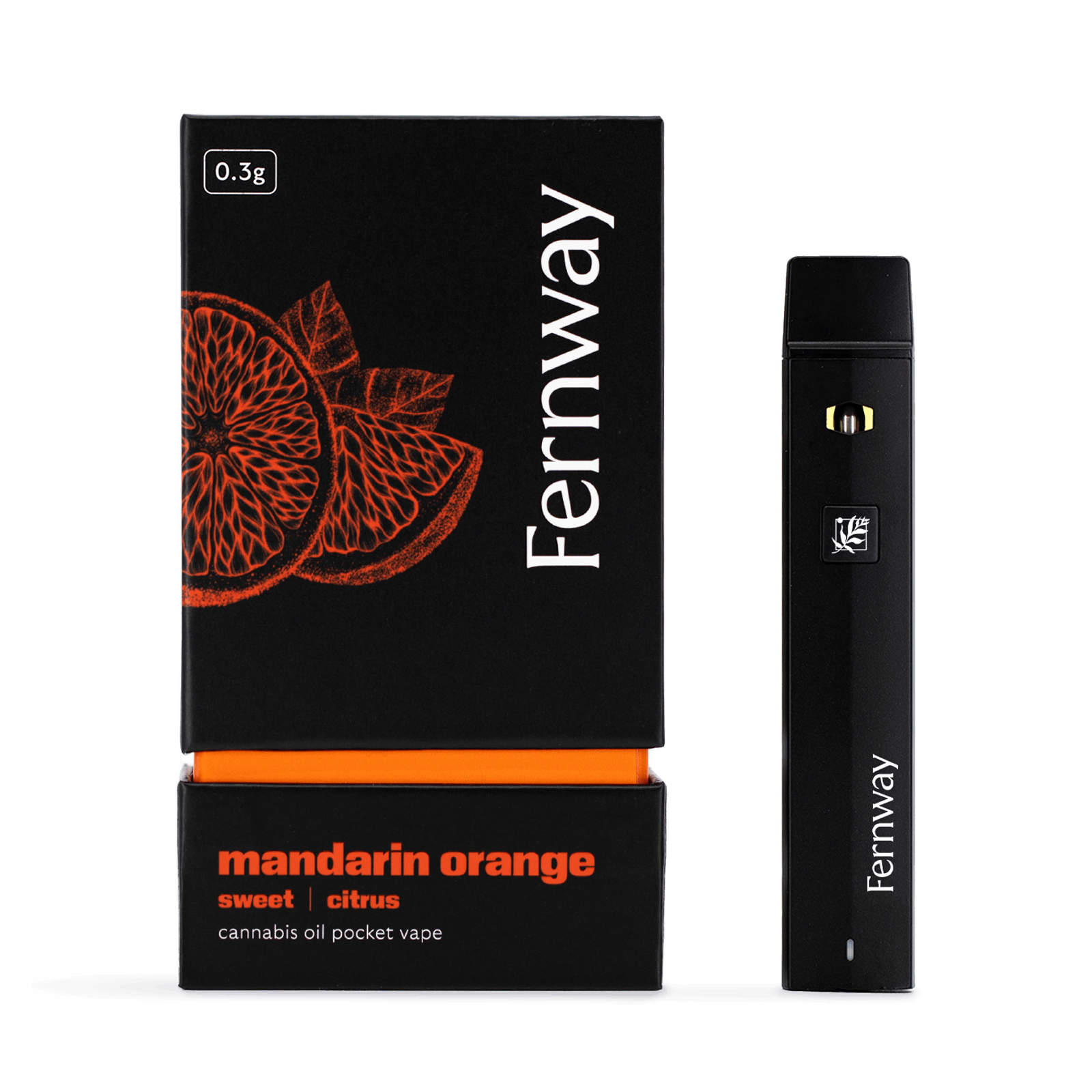 Mandarin Orange Traveler Pocket Vape