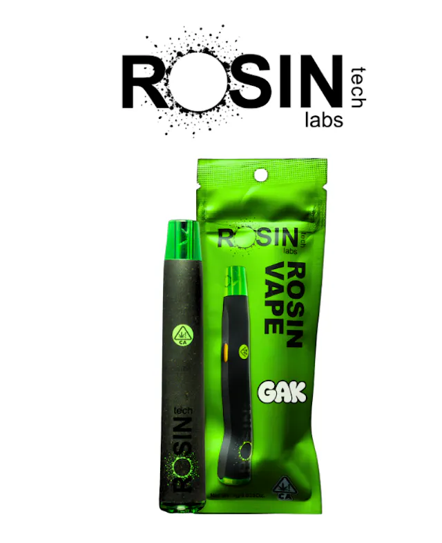Rosin Tech Labs Rosin Vape GAK 1g (sativa, live rosin disposable)