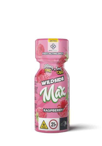 Green Revolution Raspberry 20:1 THC:CBG 100mg Nano Shot Max-0
