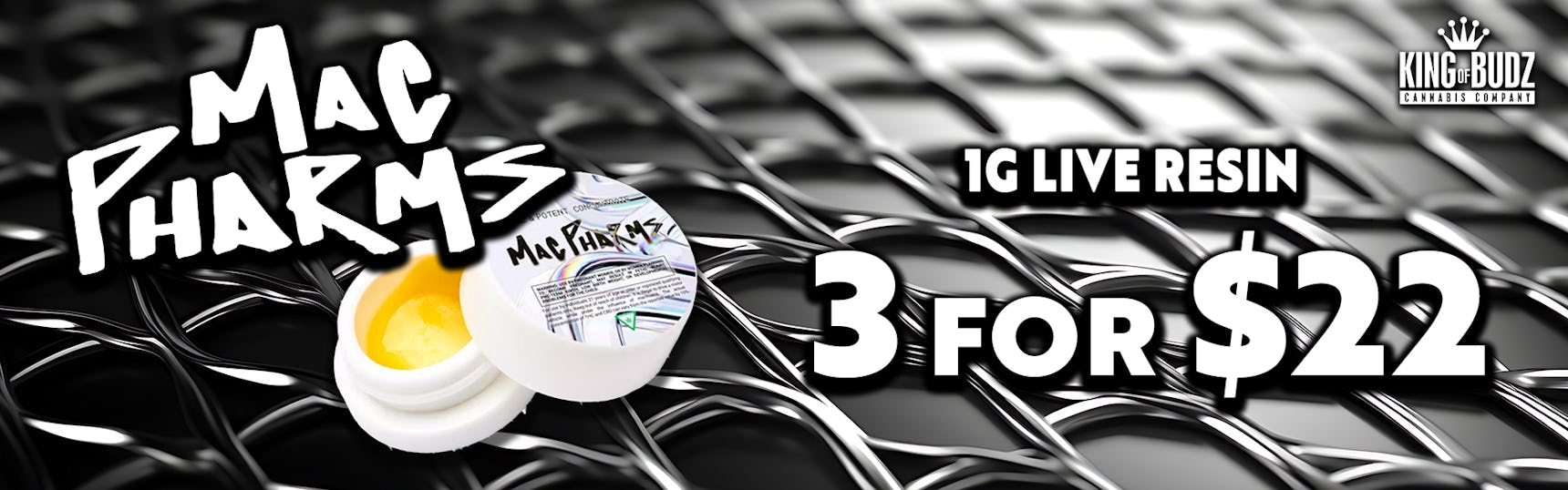 Mac Pharms 1g Resin - 3/$22