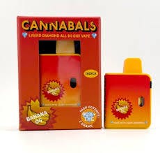 Cannabals Liquid Diamonds AIO Vape | 2g | Banana OG