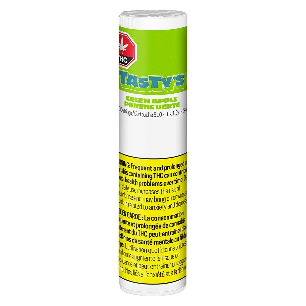 Tasty's - green apple 510 thread cartridge