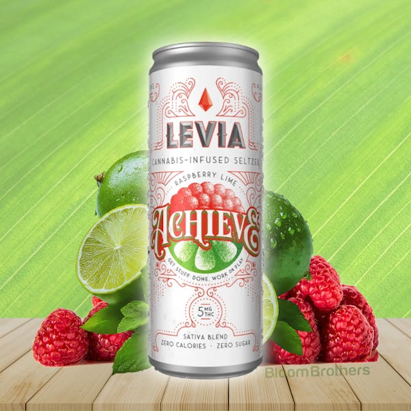 Achieve Seltzer - 5mg Sativa Seltzer - Levia