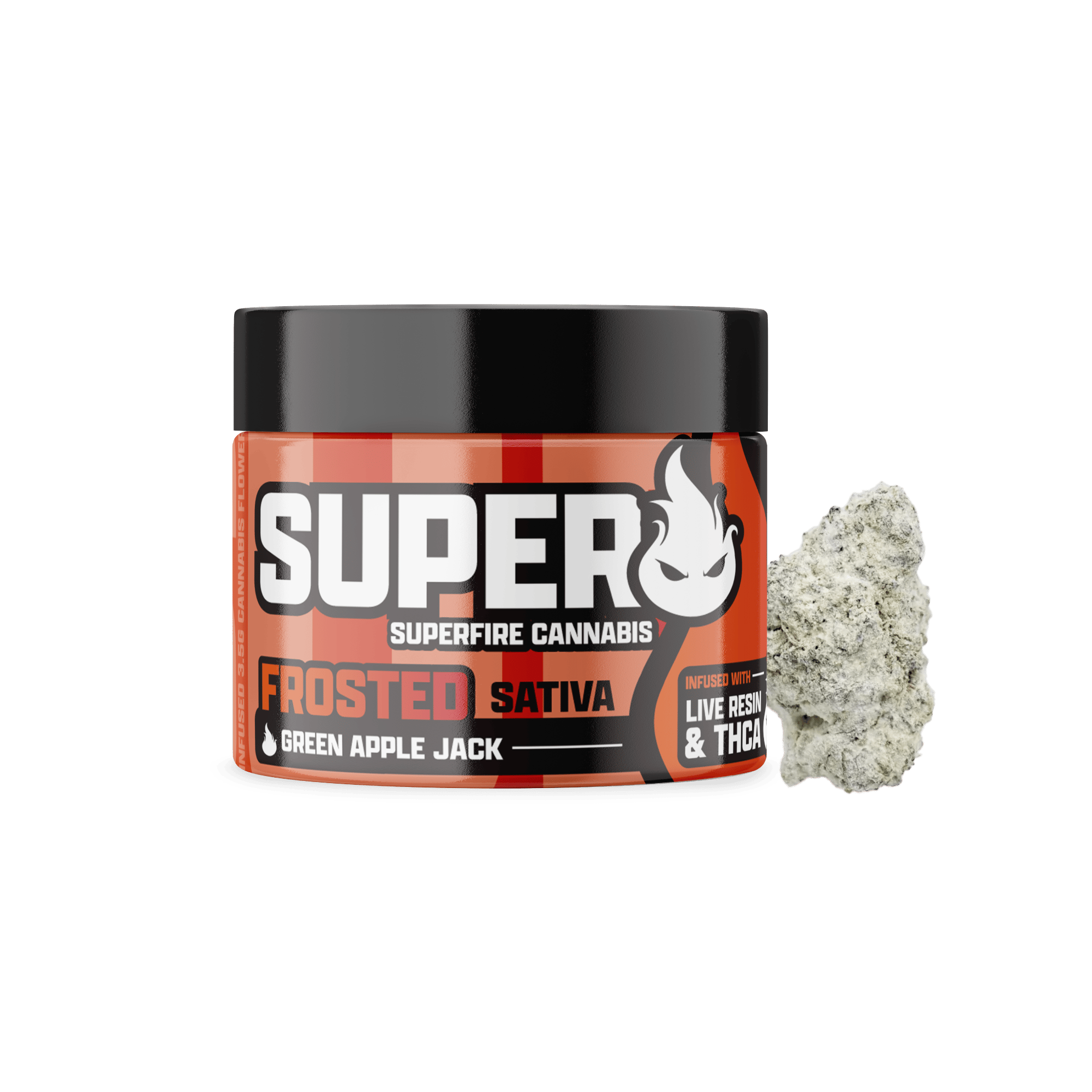Superfire - 3.5g Snowball Prepack - Green Apple Jack