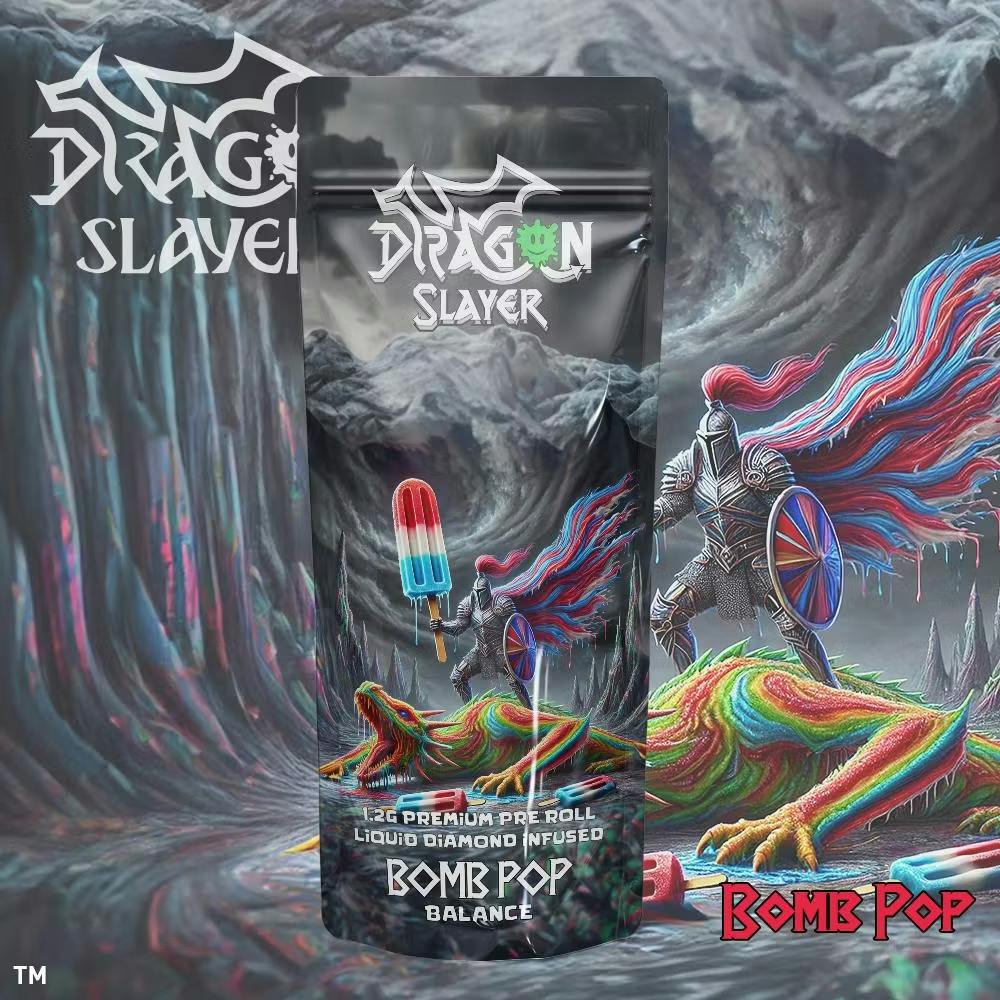 Dragon Slayer - 1.2g Infused Preroll - Bomb Pop