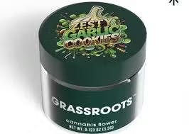 Grassroots - Zesty Garlic Cookies Diamond Infused Flower - 3.5g