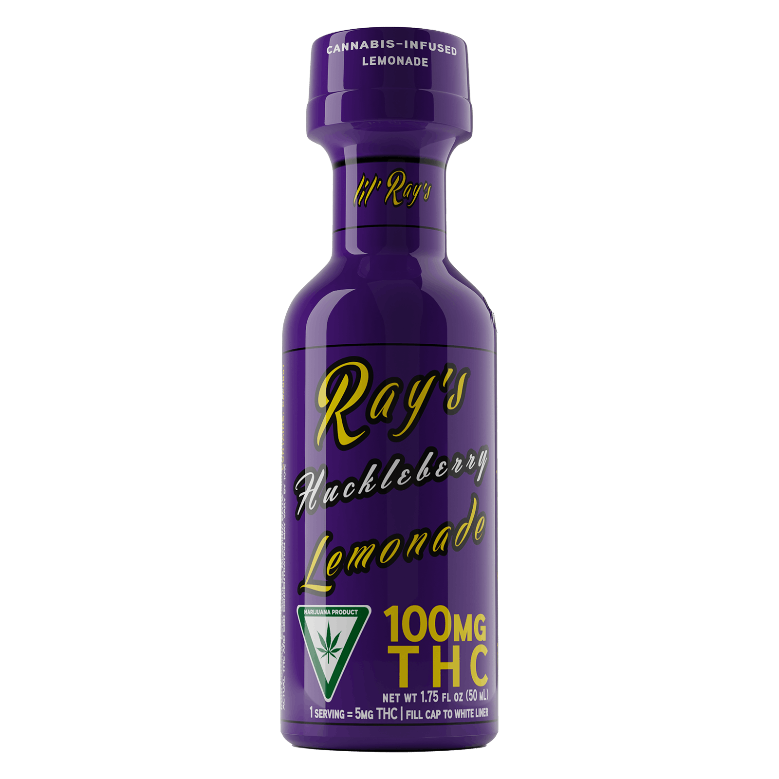 Product: Lil' Ray's | Huckleberry | Infused Liquid | 100mg