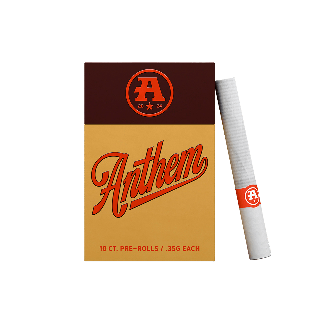 Anthem Hybrid Blend | 10pk - PRE_ROLLS cannabis product, 1/8oz