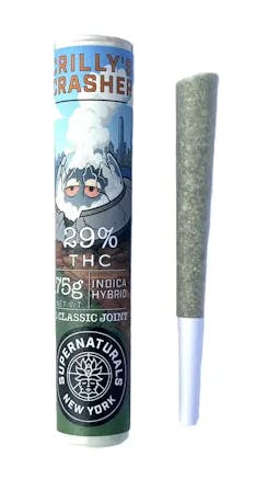Crilly's Crasher Pre roll | Indica Dominant | Super Naturals