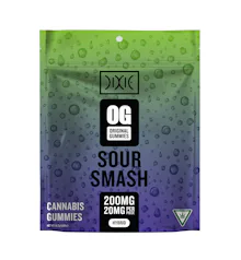 Dixie - 200mg Gummies - Sour Smash (H)