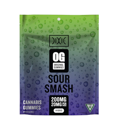 Dixie - 200mg Gummies - Sour Smash (H)