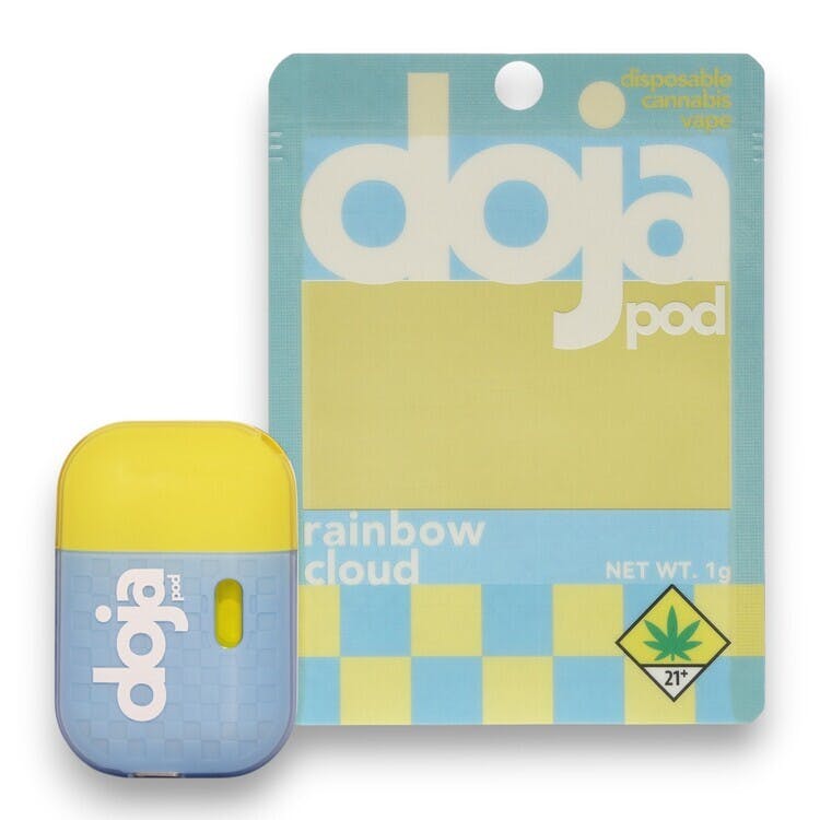 Rainbow Cloud Cured Resin Disposable | 1g