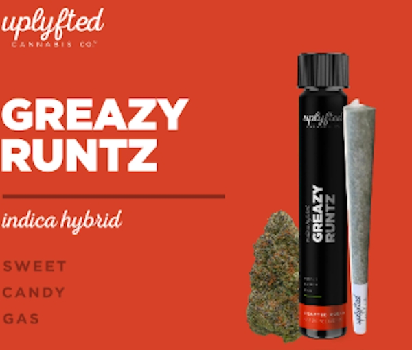 Greazy Runtz | Uplyfted Cannabis Co.